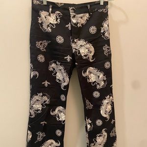 Zoven Trouser Dragon Black Motel Rocks large